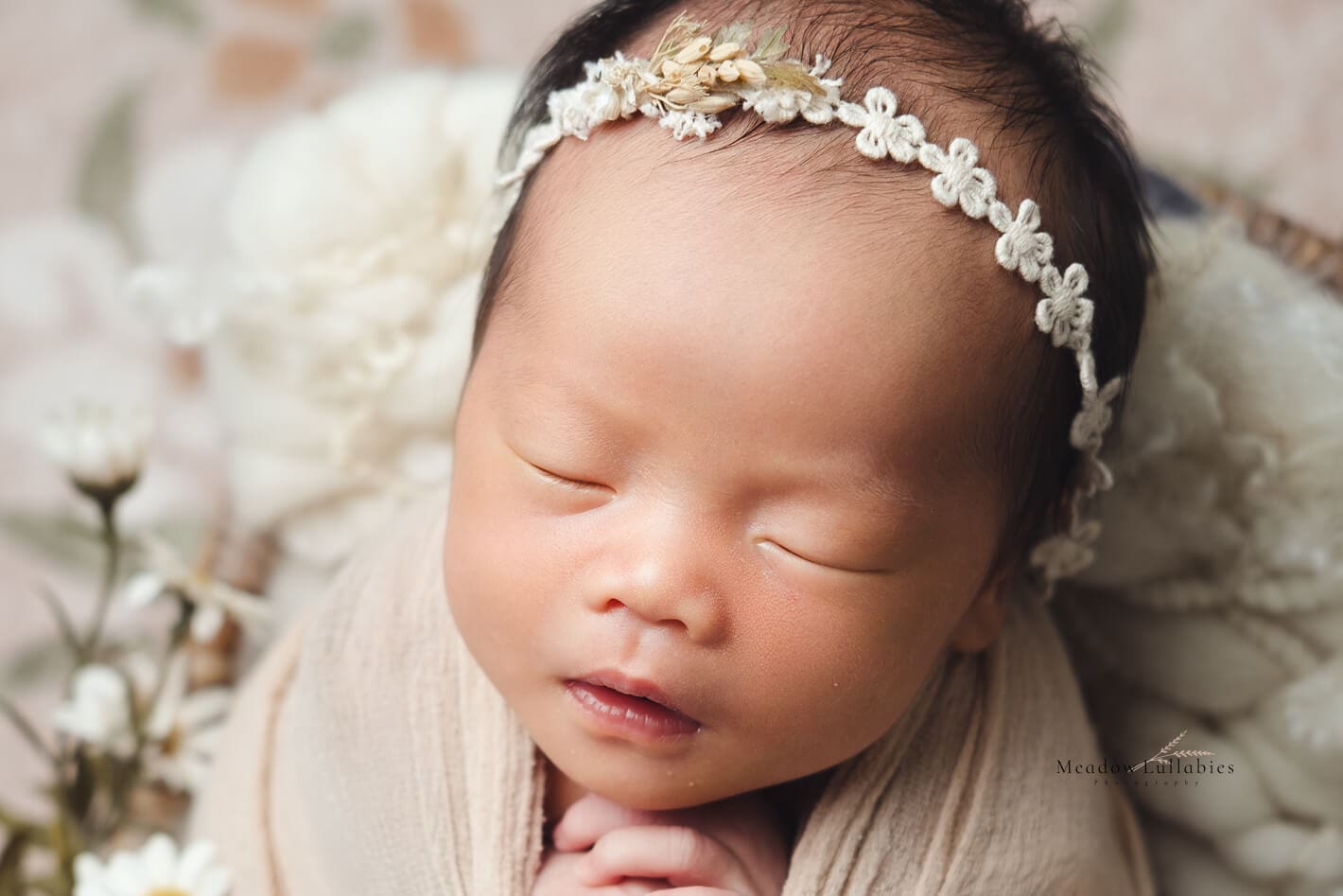 Full retouched newborn photo