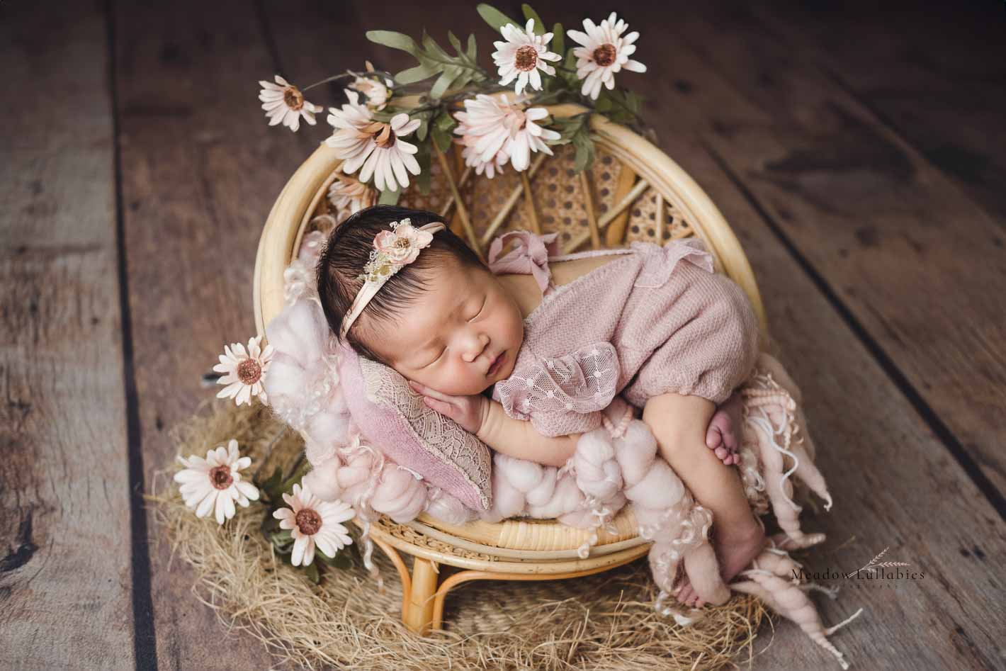Full retouched newborn photo